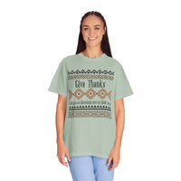 Load image into Gallery viewer, Give Thanks Shirt, Spiritual Blessing Unisex Comfort Colors Tee
