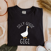 Load image into Gallery viewer, Silly Goose Gigi Shirt – Funny Gigi Gift Comfort Colors Tee
