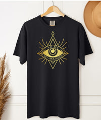 Load image into Gallery viewer, All Me No Apologies Unisex T-Shirt – Third Eye Yoga Comfort Colors Tee for Men &amp; Women

