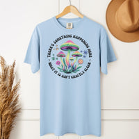 Load image into Gallery viewer, Retro Rocker Band Tee, Mushroom Vibe T-Shirt, Boho Band Tee, 70&#39;s Retro Graphic Shirt, Unisex Festival Comfort Colors Unisex TShirt
