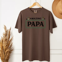Load image into Gallery viewer, Amazing Papa T-Shirt – Comfortable Cotton Birthday &amp; Father&#39;s Day Gift
