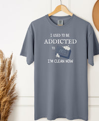 Load image into Gallery viewer, Funny Father&#39;s Day T-Shirt – I Used to Be Addicted to Soap Dad Jokes Tee
