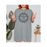Load image into Gallery viewer, Namaste Mandala Tee - Funny Edgy Unisex Comfort Colors Yoga T-Shirt
