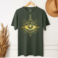 Load image into Gallery viewer, All Me No Apologies Unisex T-Shirt – Third Eye Yoga Comfort Colors Tee for Men &amp; Women
