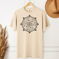 Load image into Gallery viewer, Grateful Soul Open Heart Wild Spirit Tee – Mandala Design Unisex T-Shirt
