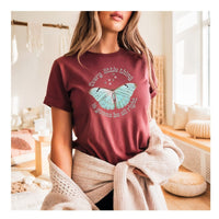 Load image into Gallery viewer, Every Little Thing Is Gonna Be Alright Butterfly Shirt – Premium Unisex Crewneck T-shirt
