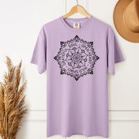 Load image into Gallery viewer, Grateful Soul Open Heart Wild Spirit Tee – Mandala Design Unisex T-Shirt
