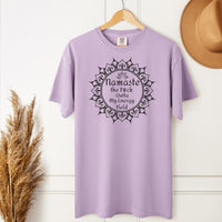 Load image into Gallery viewer, Namaste Mandala Tee - Funny Edgy Unisex Comfort Colors Yoga T-Shirt
