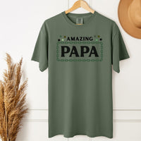 Load image into Gallery viewer, Amazing Papa T-Shirt – Comfortable Cotton Birthday &amp; Father&#39;s Day Gift
