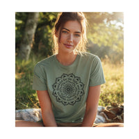 Load image into Gallery viewer, Thankful Mandala Tee – Spiritual Positive Vibe Comfort Colors Yoga T-Shirt
