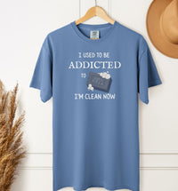 Load image into Gallery viewer, Funny Father&#39;s Day T-Shirt – I Used to Be Addicted to Soap Dad Jokes Tee
